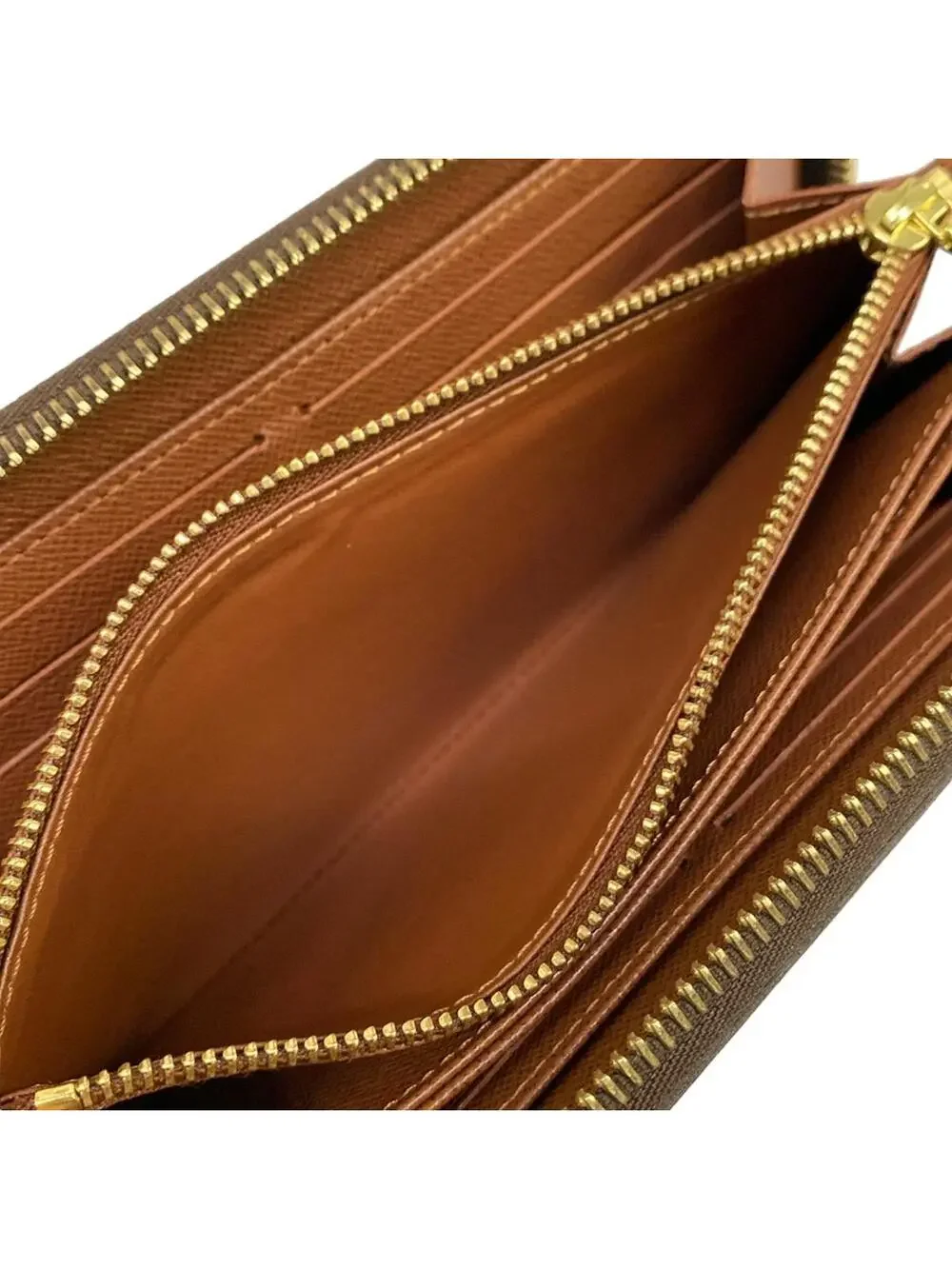 Louis Vuitton Zippy Wallet Maroon Long #360651L97B